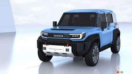 Toyota’s Compact Cruiser EV Concept Looks Like a Baby Electric Land Cruiser
